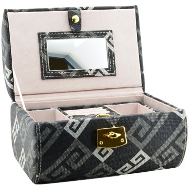 Шкатулка для зберігання ювелірних прикрас штуч.шкіра Арт 283 - купити в «Аметист-В» Харків Україна 2